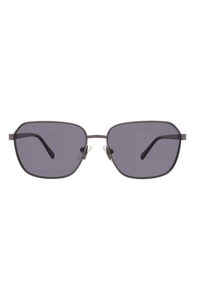 Guess Smoke Rectangular Men's Sunglasses
