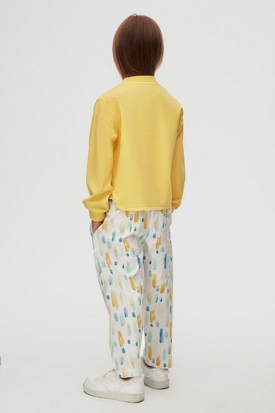 nk kids NK KIDS 38560 ЖЪЛТО КАНАРСКО ЯКЕ ЗА МОМИЧЕ