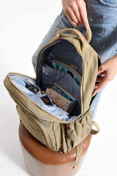 Çanta Sepetim Crinkle Fabric Water Resistant Large Size Clinker School Bag Backpack/Laptop Travel