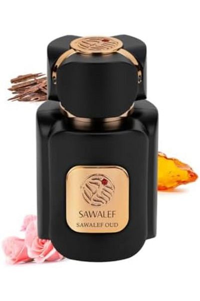 SWISS ARABIAN Sawalef Oud Elixir Eau de Parfum for Unisex, 80ml, Black