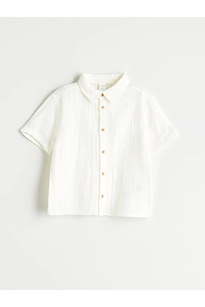 LC Waikiki Kaki Osnovni majica za dečake -AKRGLOBAL-