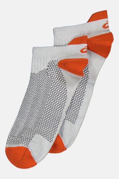 Asics Men Brand Logo Ankle Socks, Multicolor