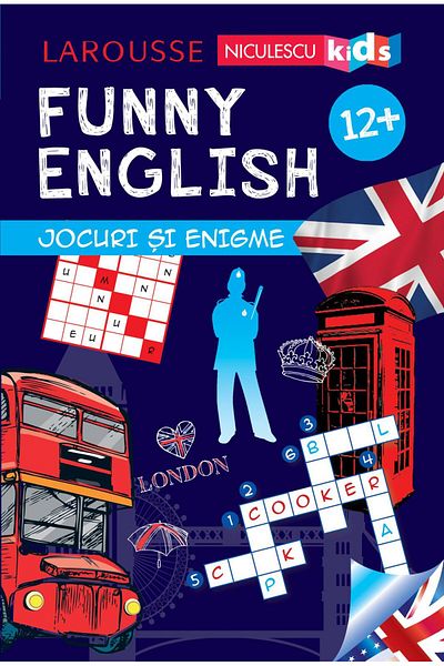 Editura Niculescu Funny English. Games and riddles (12+), Sandra Lebr