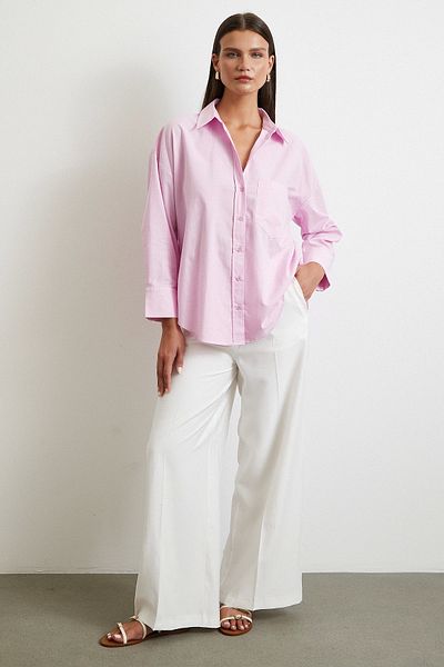 Never more Must Have Poplin Shirt Pink