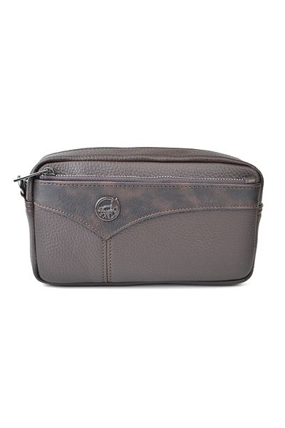 en deri Men's Card Holder Hand and Bracelet Belt Portfolio Hand Bag