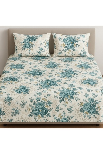 MİRSE طقم غطاء لحاف مادام هوم 200*220 بدون ملاءات مزدوجة