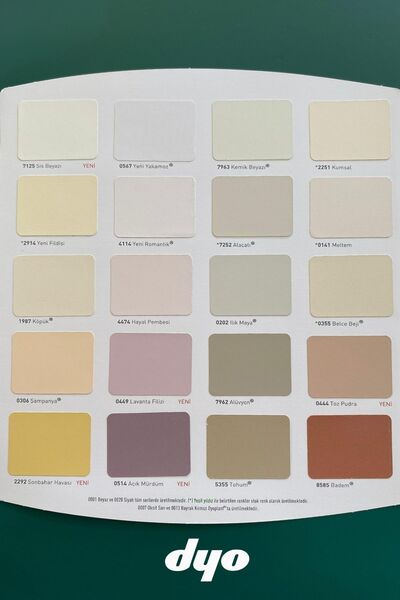 Dyo Dinamik Silikonlu Silinebilir İpet Mat İç Cephe Boyası | 2,5L - 7,5L - 15L