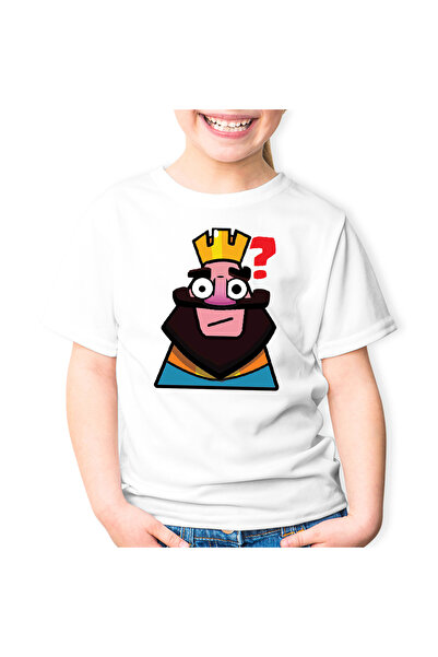 OEM Детска тениска What King Clash Royale