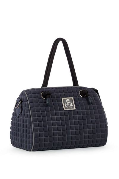 Bilik Deri Scuba Dark Gray Women's Handbag Speedy-M
