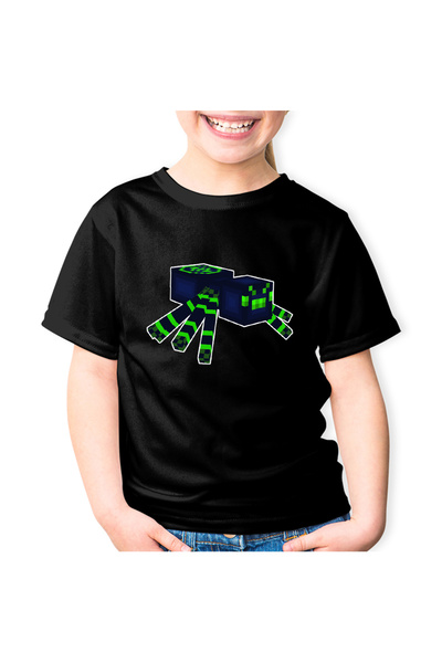 OEM Tricou copii Minecraft Green Spider