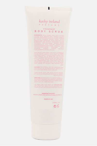 Kathy Ireland Rose Fragrant Body Scrub, 250ml