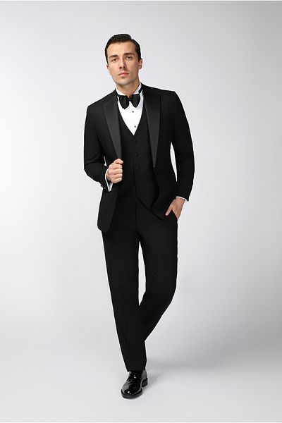 Kiğılı Regular Fit Mono Collar Vest Tuxedo & Groom Suit