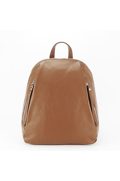 SOFILINE Camel backpack made of genuine leather 1506 121