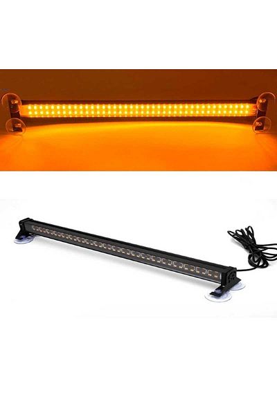 BGRJ Automotive Indoor strobe bar, rotating beacon, 24 games, 70cm, 12-24V