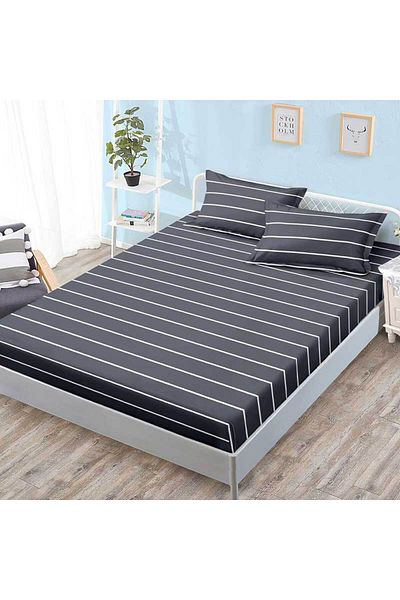 Patul Bed cover with elastic + 2 pillowcases, Pucioasa, Double bed 180x200