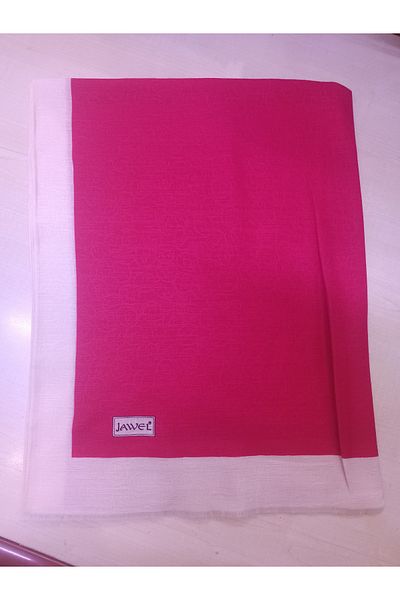 JAWEL Cotton Anti-Sweat Monogram Shawl