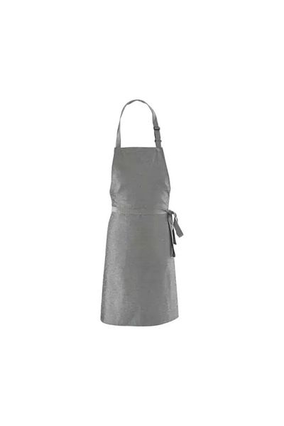 Stalgast Gray kitchen apron with adjustable cord, Nino Cucino, 92 cm