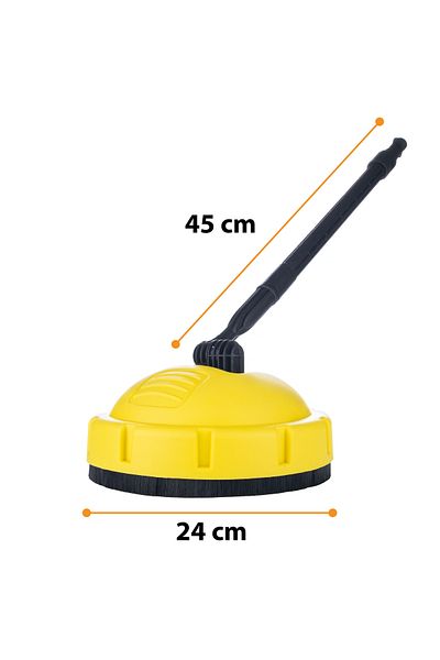 Rosfix Szczotka do mycia kostki T-racer do myjek Karcher, Black & Decker, Lavor, VAX oraz Bosh AQT