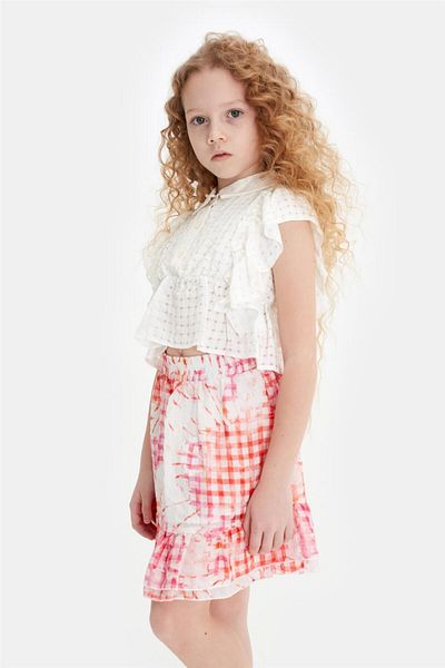 Tyess Girl White Blouse