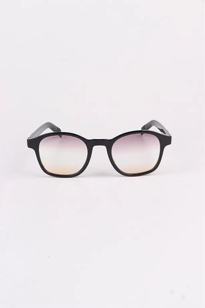 MACERATİ Flower New Season Luxury Glass Unisex Black Smoked Sunglasses