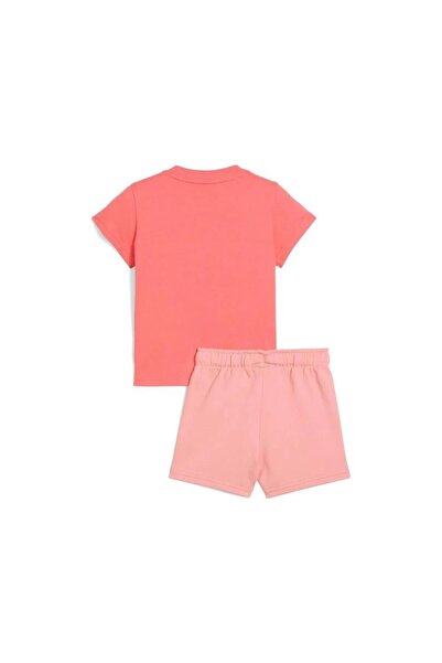 Puma ESS Tee and Shorts SetPeach Frost