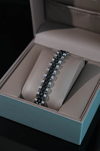 Jack Ferrero Men's Steel Color Guaranteed Vip Bracelet