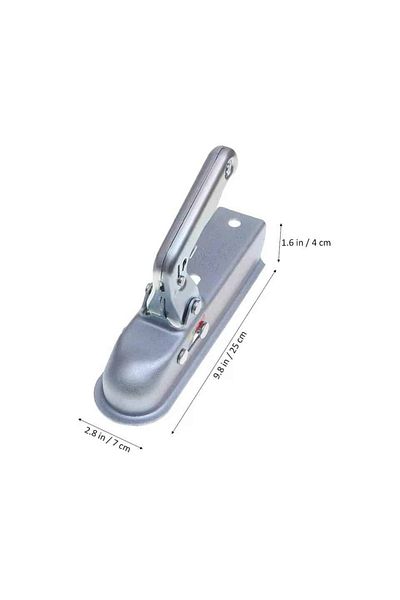 BGRJ Automotive 2 in 1 trailer hitch and towing eye kit, M22 thread, 50mm ball, 1.5 tons