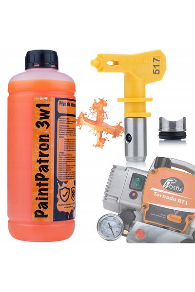Rosfix Set PaintPatron 3w1 + Dysza Ultra Spray 517