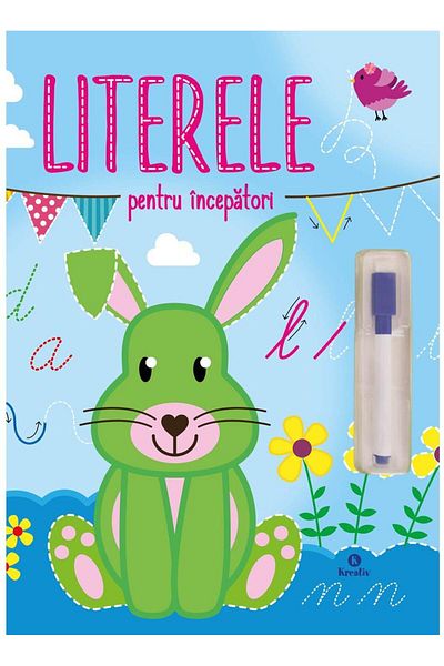 Editura Kreativ Letters for beginners + washable marker