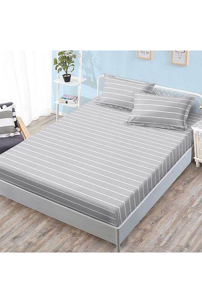 Patul Bed cover with elastic + 2 pillowcases, Pucioasa, Double bed 180x200