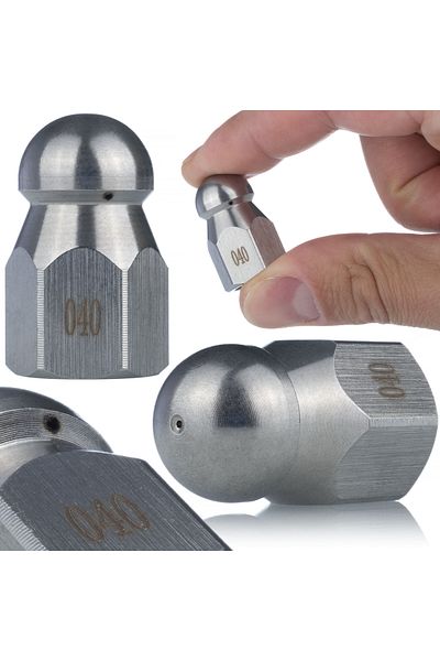Rosfix Dysza 040 1+3 do czyszczenia kanalizacji na wąż G1/4F do myjki ciśnieniowej