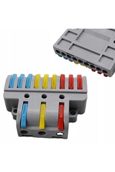 Rosfix Conector rapid LT-933, conector electric, 3 intrări, 9 ieșiri