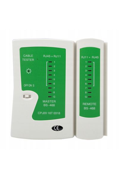 Rosfix Set de Unelte Rețea 9W1 cu Tester RJ45/RJ11 + 75 Conectori Rapizi