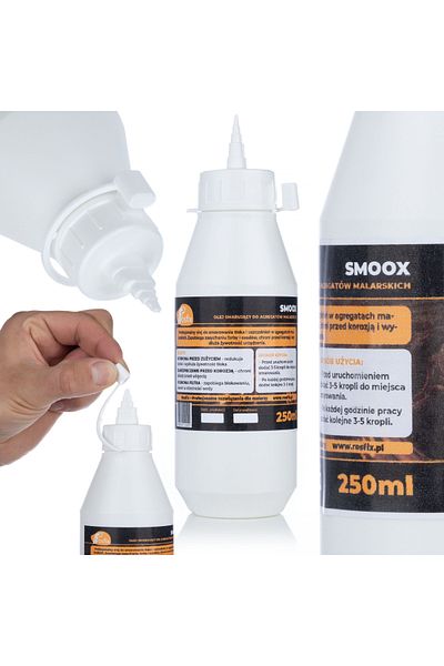 Rosfix SmooX Olej smarujący do agregatów malarskich 250ml (Oliwiarka)