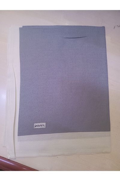 JAWEL Cotton Anti-Sweat Monogram Shawl