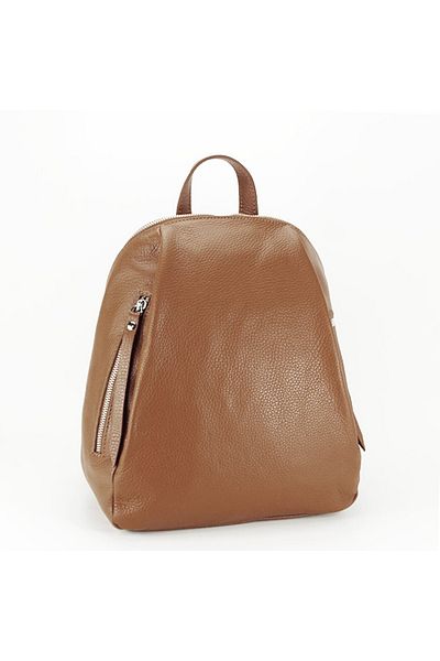 SOFILINE Camel backpack made of genuine leather 1506 121