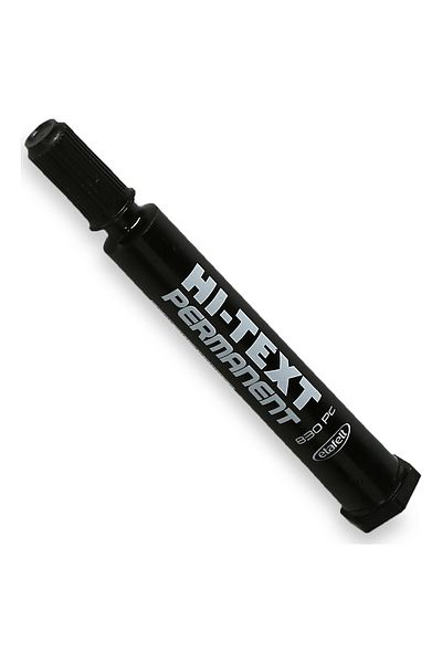 Ledarmy Hi-Text 830Pc Black Felt Tip Marker 12 Pack Writing & Drawing Pen
