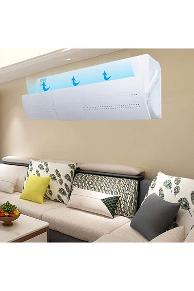 NC iHomily Wind Deflector Cover, Retractable Air Conditioner Wind Deflector Baffle