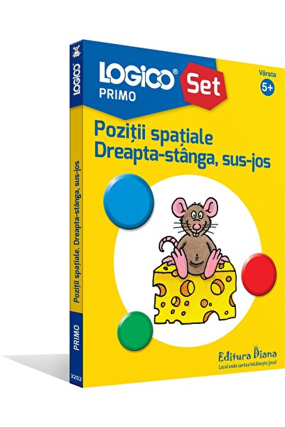 Editura Diana Logico Primo - Set cu rama. Pozitii spatiale. Drea