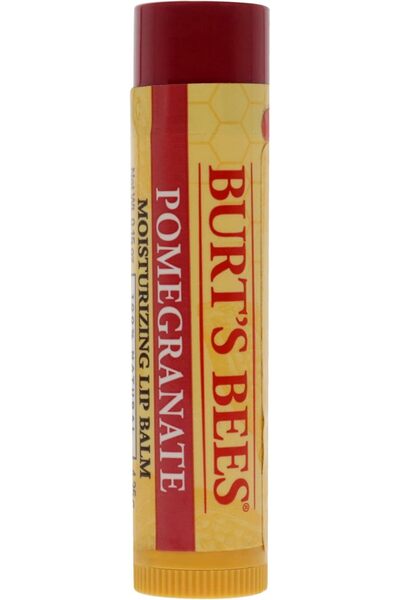 Burt's Bees Pomegranate Moisturizing Lip Balm for Unisex 0.15 oz