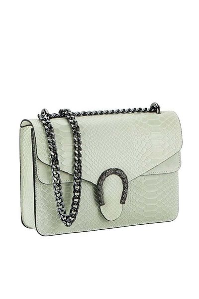 SOFILINE Light gray genuine leather bag 1524 123