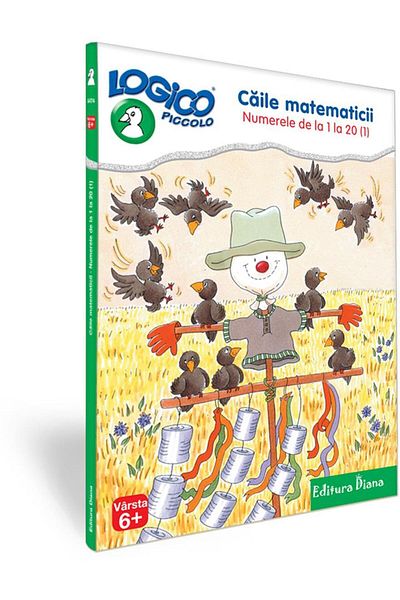Editura Diana Mapa Logico Piccolo - Caile matematicii (6+). Nume