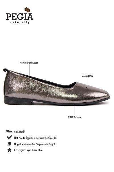 Pegia Genuine Leather Classic Ballerinas Dg6050