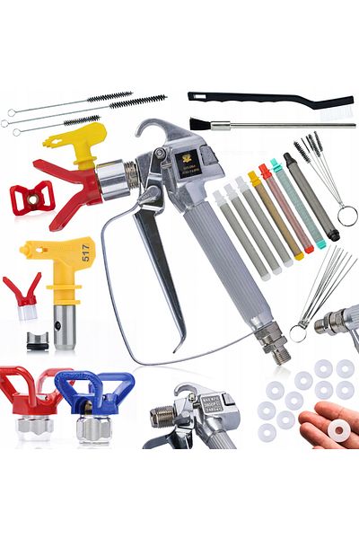 Rosfix Spray Gun Set with Complete Accessories