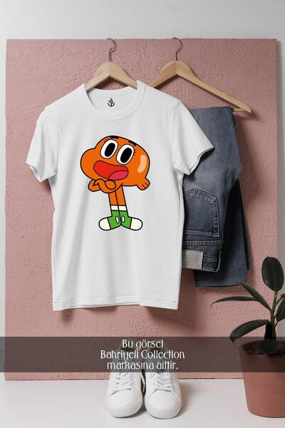 Bahriyeli Collection Оверсайз Дарвин Уотърсън Гъмбол Уотърсън Дизайн Унисекс ...