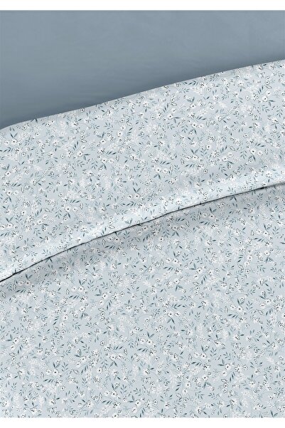 Evim Elegant 100% Cotton Akfil Cotton Double Duvet Cover Set 200X220Cm Baby Blue