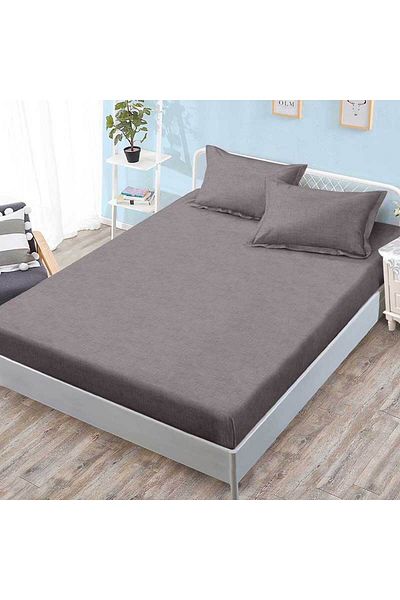 Patul Bed cover with elastic + 2 pillowcases, Pucioasa, Double bed 180x200