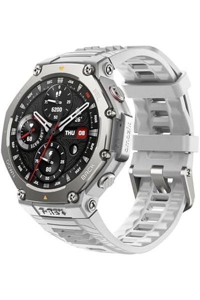 Amazfit T-Rex 3 Rugged/Military Smart Watch 48mm, 27 Day Battery, GPS (with Privacy), Offline Maps,