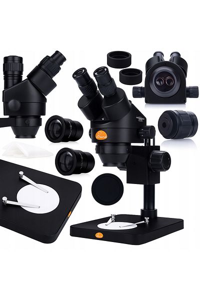 Rosfix Capella Pro MSCP-T-PS1-B - Microscop stereo trinocular 7-45x | Zoom 0.7-5x | Optică