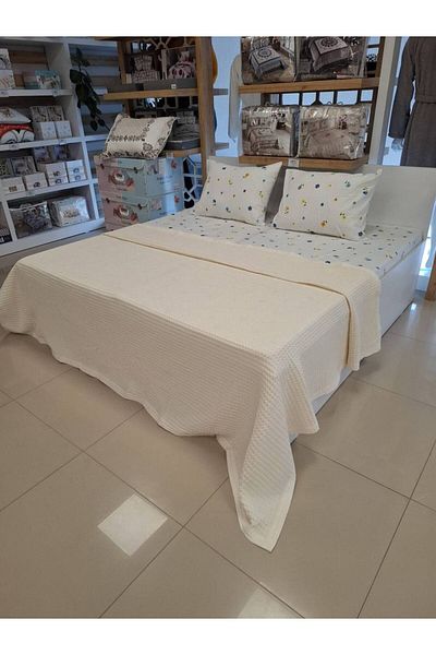 Sudemhome Double King Size Cotton Pique Set with Pool